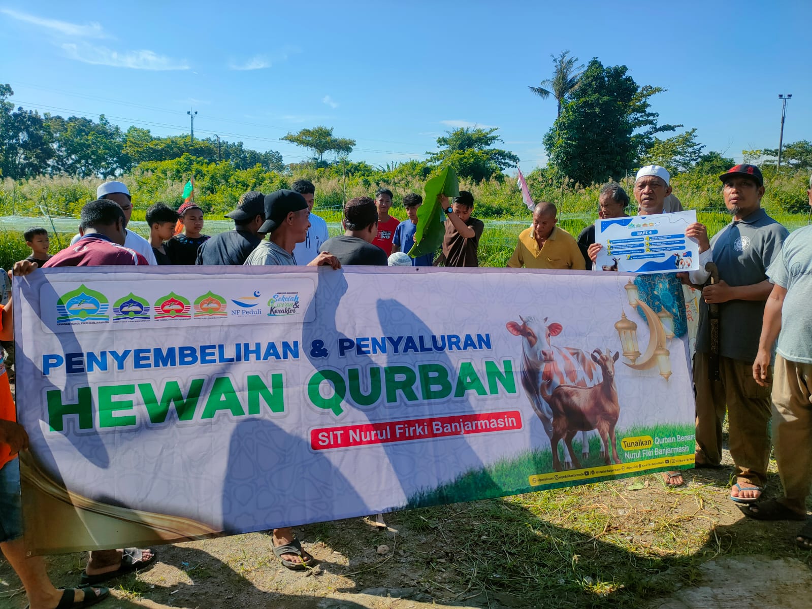 Yayasan Nurul Fikri Kalimantan Selatan Tebar 3.000 Lebih Box Daging Qurban