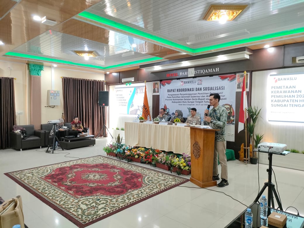 Bawaslu HST Identifikasi Tujuh Indikator Kerawanan pada Pemilihan 2024