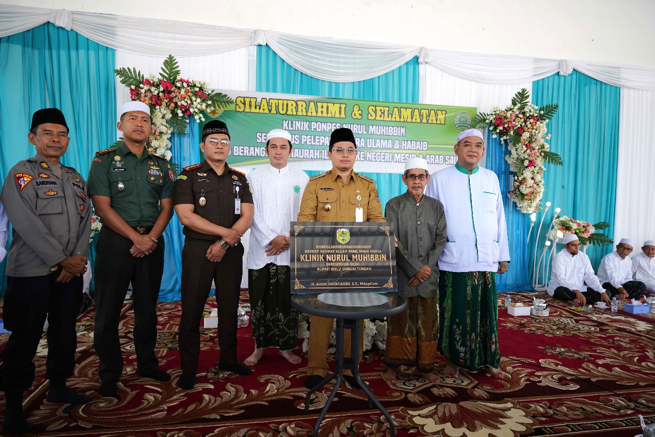 Bupati HST Resmikan Klinik di Ponpes Nurul Muhibbin Barabai untuk Tingkatkan Fasilitas Kesehatan Santri