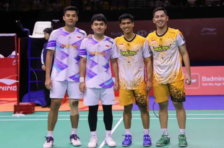 Sabar/Reza Kalahkan Leo/Bagas dan Melaju ke Final Hong Kong Open 2024