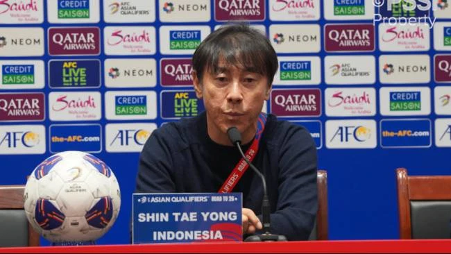 Shin Tae-yong Optimistis Hadapi Jepang dan Arab Saudi di Kualifikasi Piala Dunia