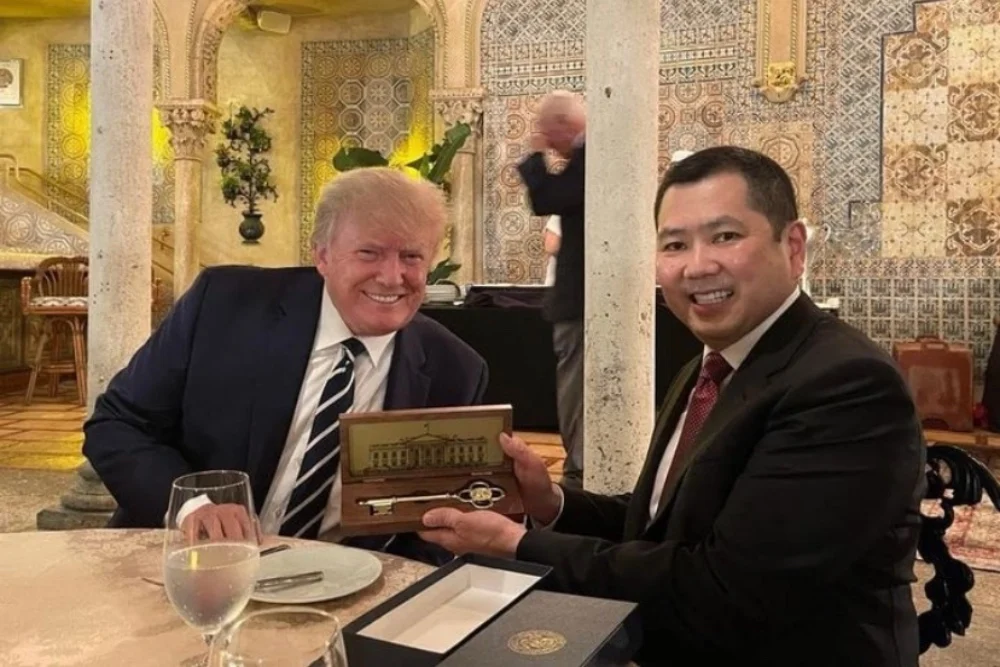 Trump Menang Pemilu AS, Hary Tanoe Ikut Rayakan di Florida