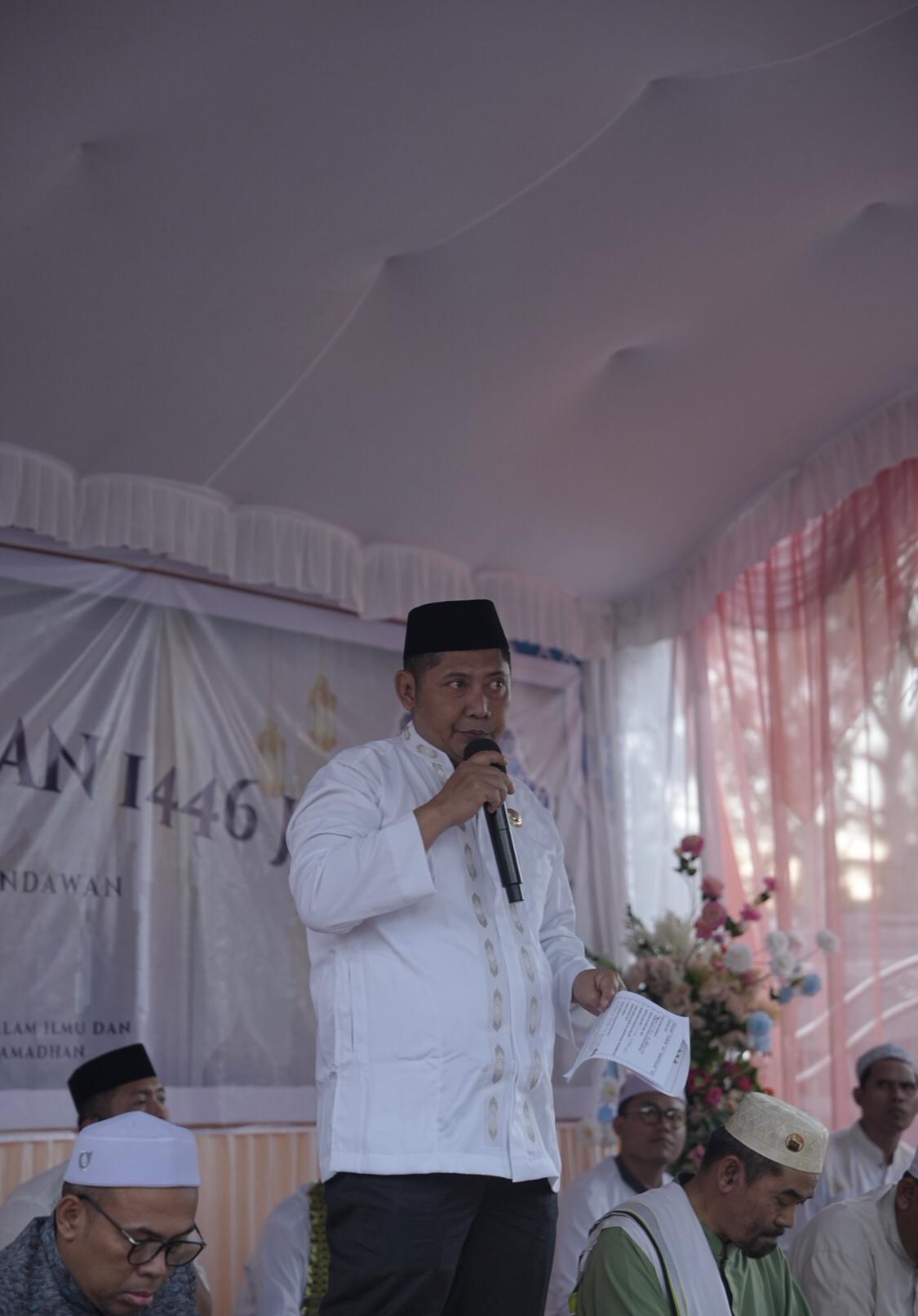 Bupati HST Awali Safari Ramadhan di Desa Kayu Rabah