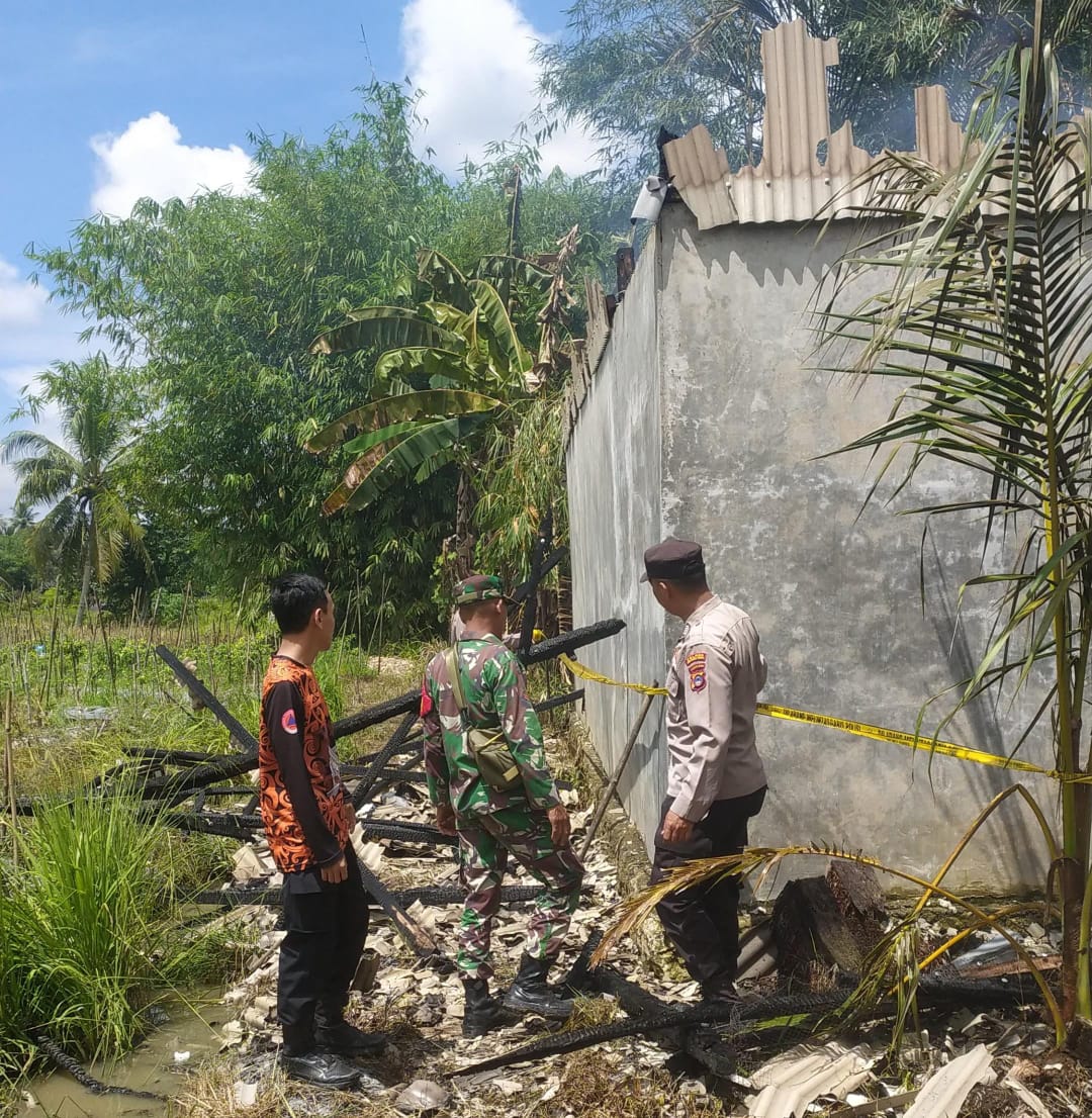 Sarang Walet Milik Warga Banua Kupang Ludes Terbakar, Penyebab Masih Diselidiki