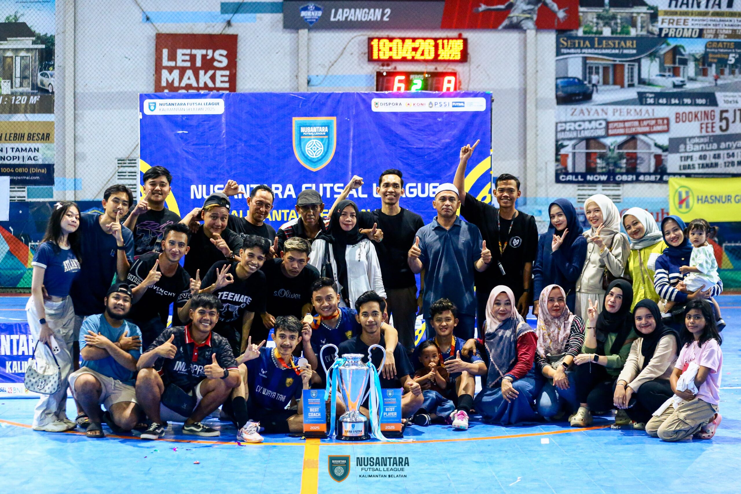 Kontroversi Wasit Warnai Perjalanan Juara Barabai FC di Liga Nusantara Kalsel