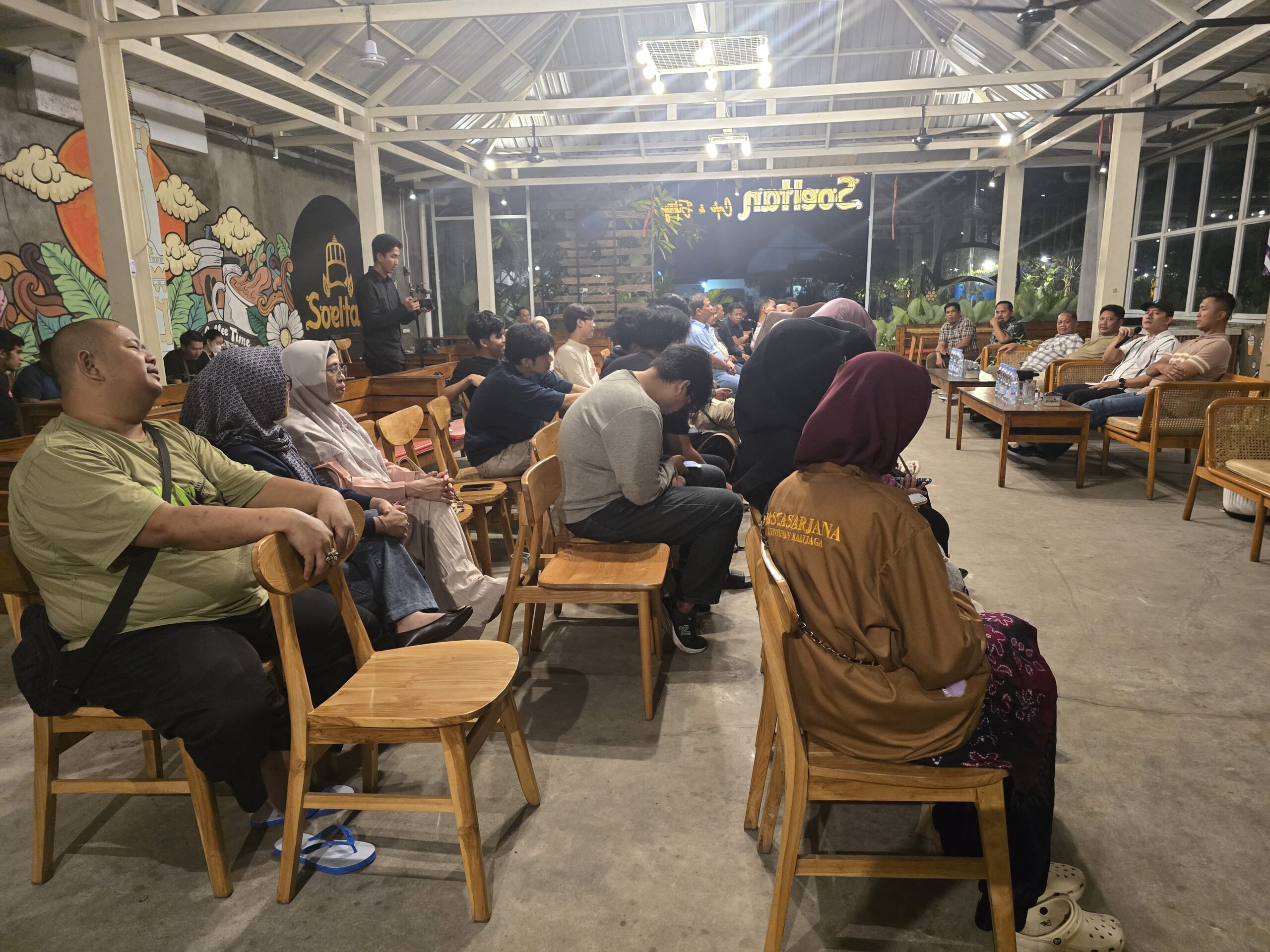 Diskusi DPRD HST Bersama Mahasiswa di Yogyakarta, Bang Jeck Dorong untuk Mengabdi ke Daerah