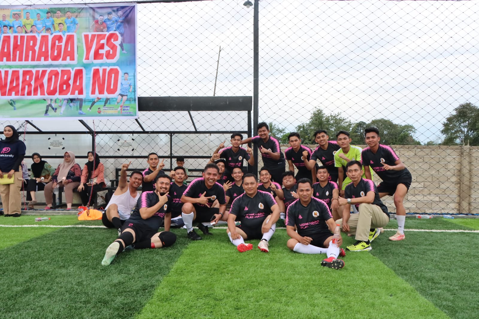Tim Gabungan Si Diprediksi Rebut Juara Turnamen Minisoccer Polres HST