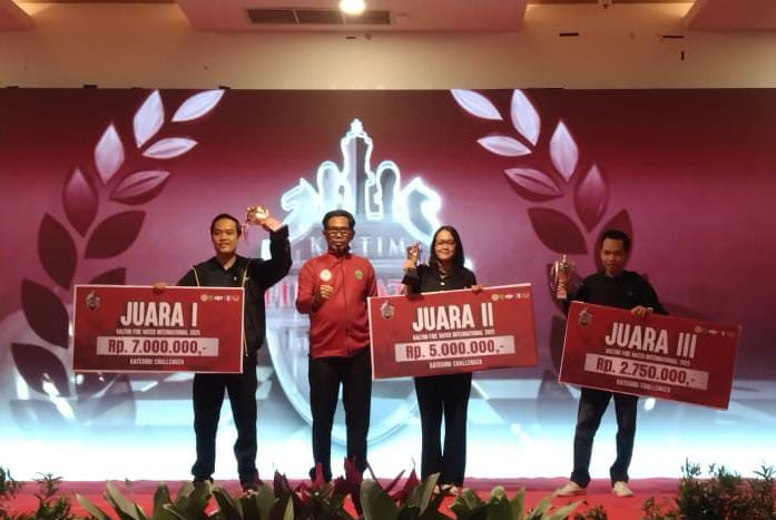 Tampil Gemilang, MN PNP Yazid Pratama Juara 1 Turnamen Catur Internasional