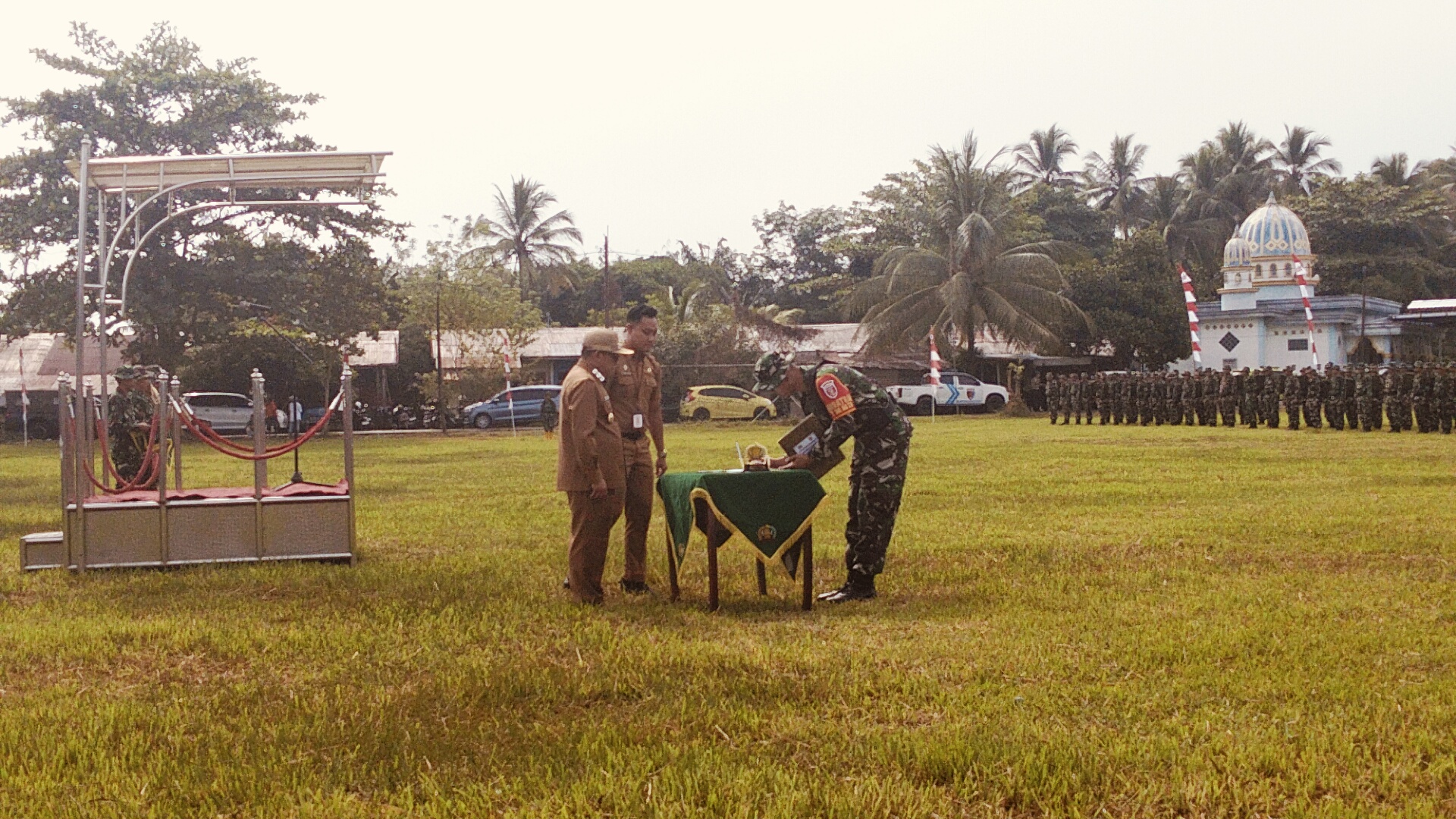 Wabup HST Buka TMMD ke-124, Tingkatkan Sinergi TNI dan Pemkab