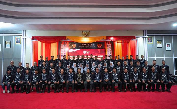 Yajid Fahmi Pimpin KONI HST, Targetkan Prestasi di Porprov 2025