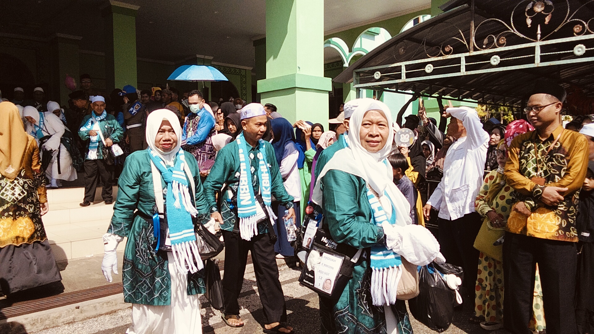329 Jamaah Haji Asal HST Dilepas, Berangkat Menuju Tanah Suci pada Kloter 12