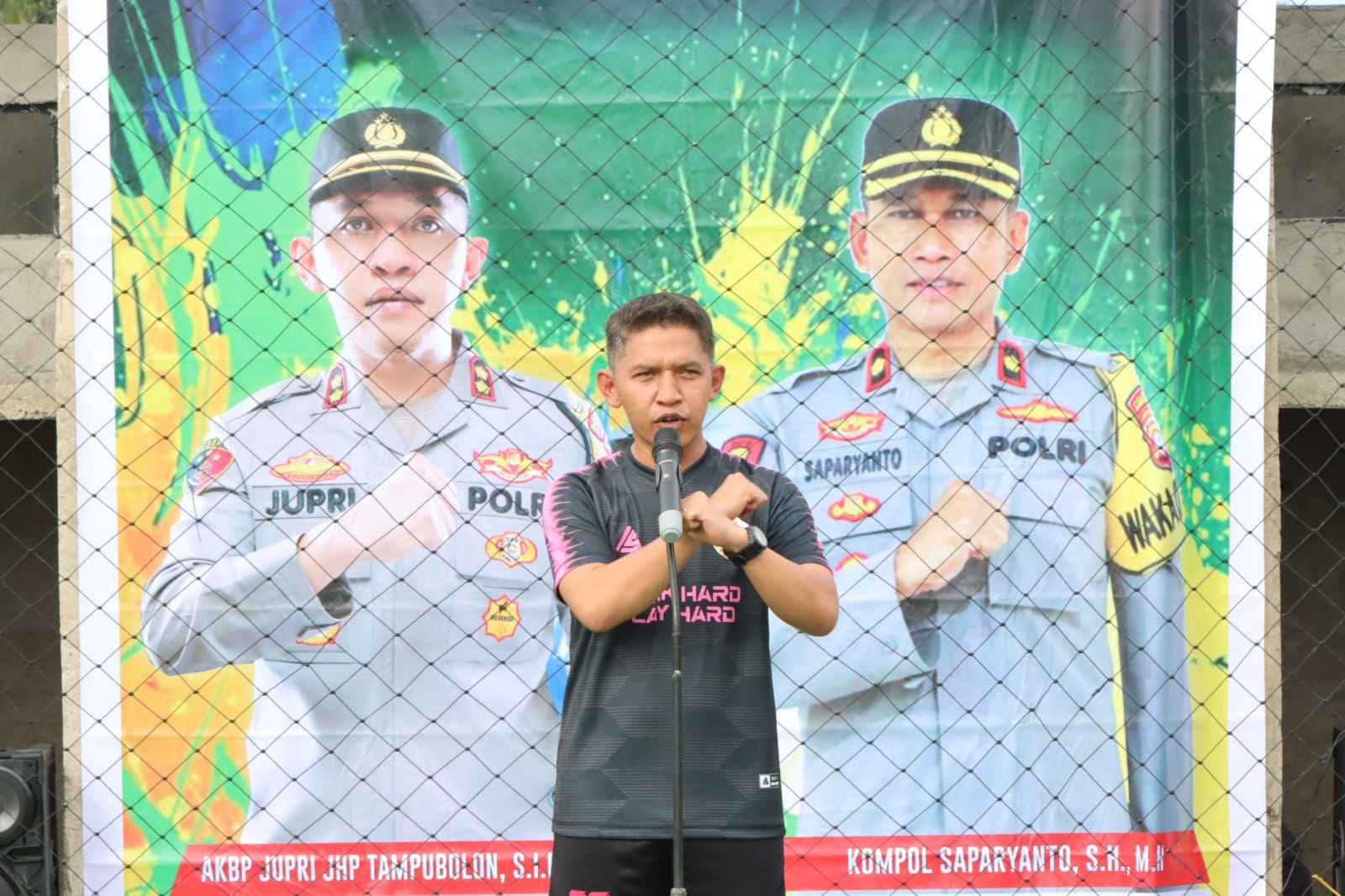 Polres HST Gelar Turnamen Mini Soccer Sambut HUT Bhayangkara ke-79: Olahraga Yes, Narkoba No!