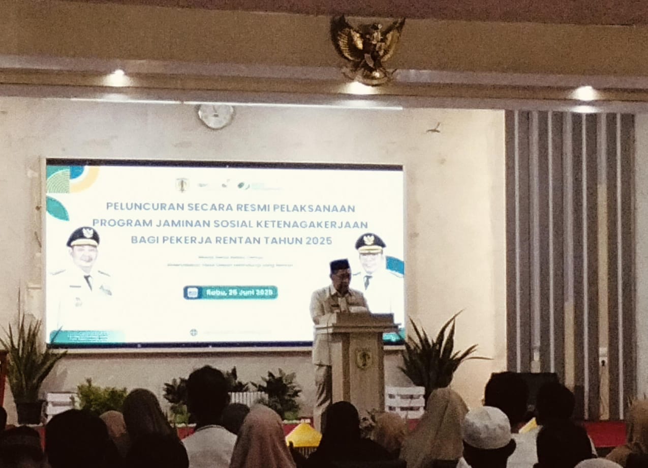 Bupati Samsul Rizal: Jaminan Sosial Bagi Pekerja Rentan, Wujud Hadirnya Pemerintah