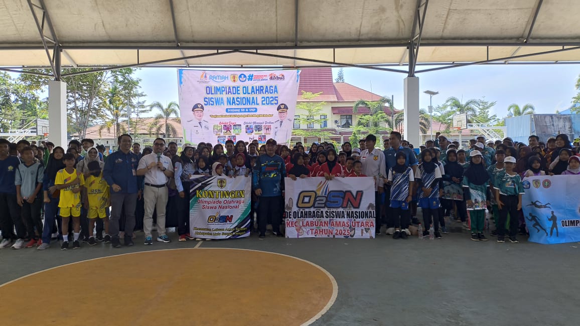 Cari Talenta Olahraga Siswa Berprestasi, Bupati HST Buka O2SN 2025