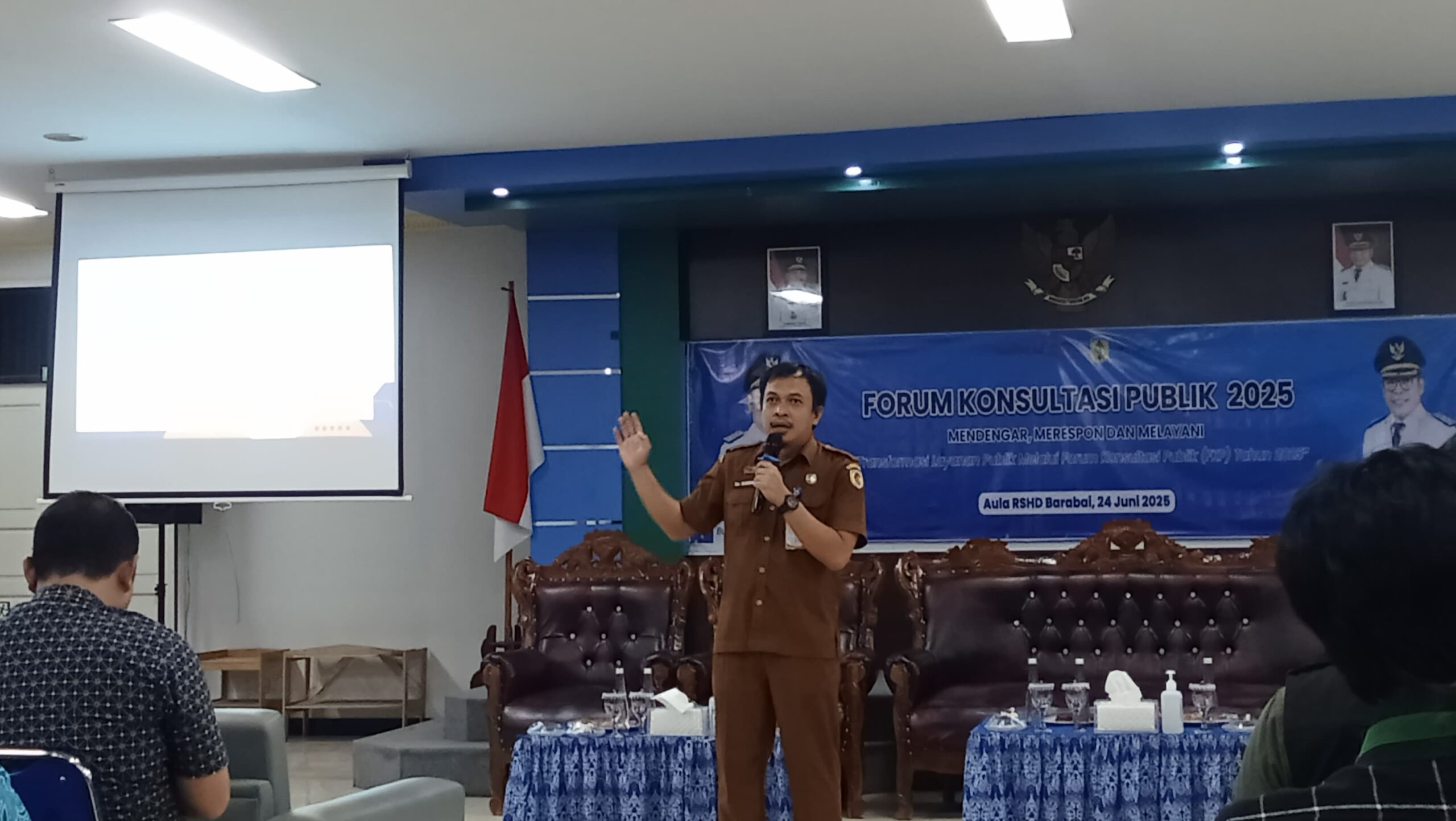 RSUD H Damanhuri Perkuat Komitmen Pelayanan Lewat Forum Konsultasi Publik