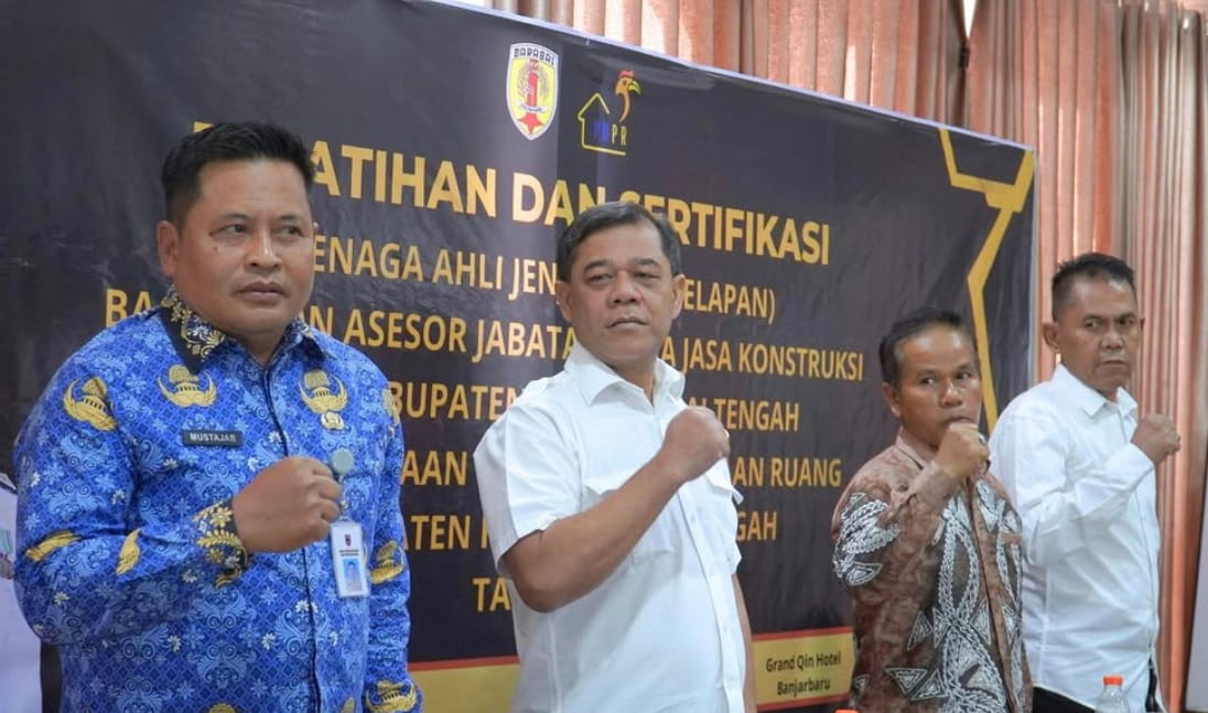 Dinas PUPR HST Gelar Pelatihan dan SKK Tenaga Ahli Jenjang 8 Bagi Calon Asesor
