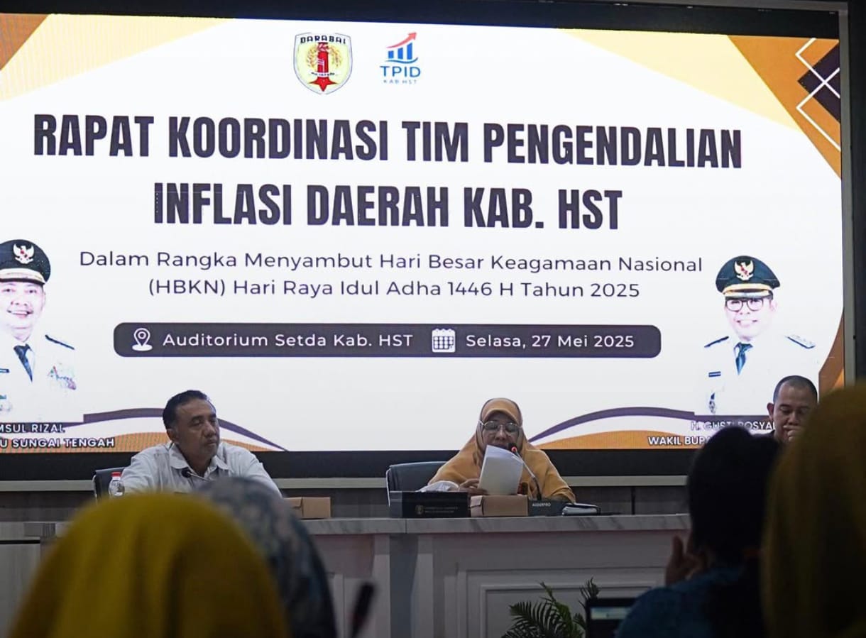 TPID HST Gelar Rakor Strategis Antisipasi Inflasi Jelang Idul Adha 2025