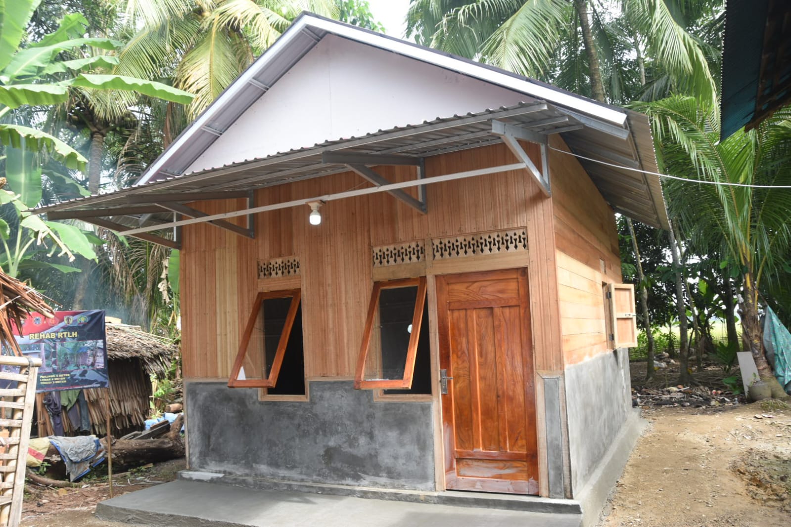 Rumah Warga HST yang Direhab Lewat TMMD Ke-124 Akhirnya Tuntas Dikerjakan