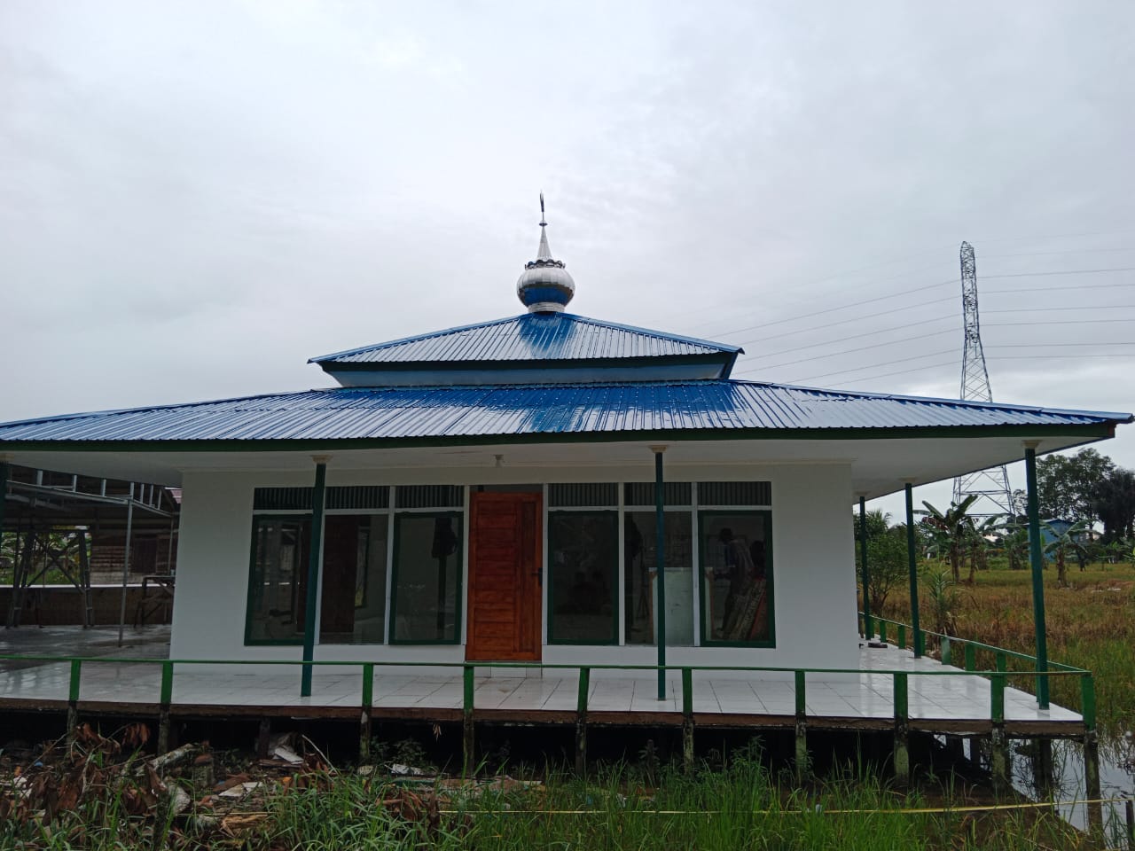 Rehab Langgar Darussalam Selesai, Warga Pengambau Hilir Luar Siap Nikmati Fasilitas Ibadah yang Lebih Nyaman