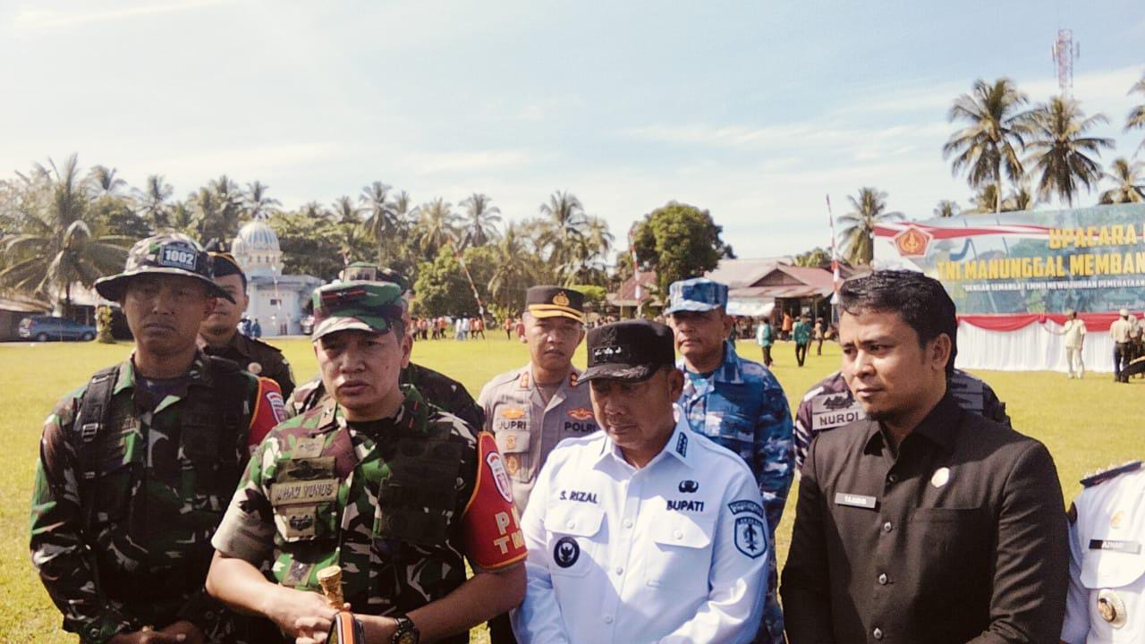 Tuntas Sudah TMMD ke 124 di HST, Ini Capaian Lengkapnya