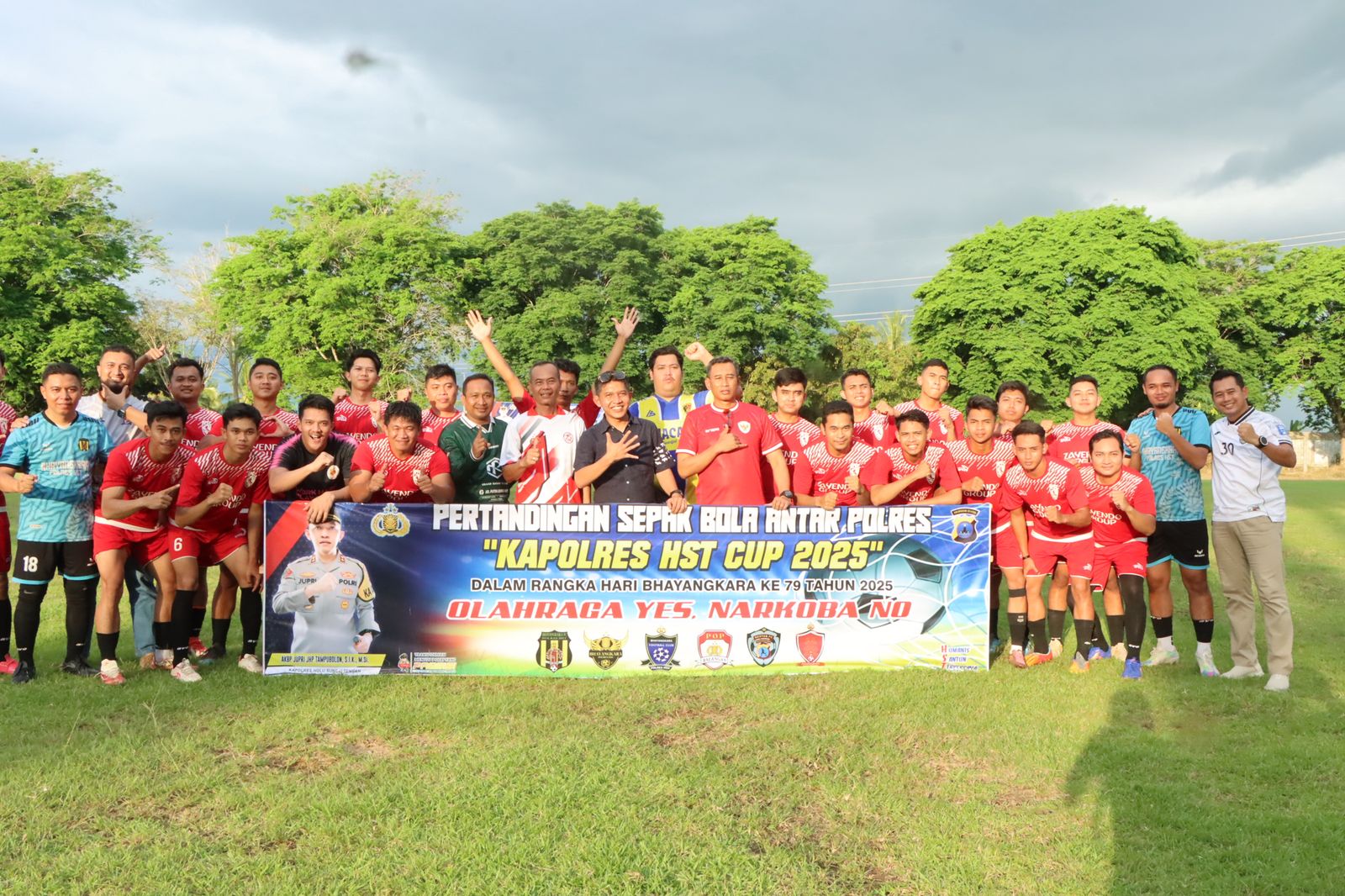 Kapolres HST Cup 2025 Resmi Bergulir, Enam Polres Adu Gengsi di Stadion Murakata