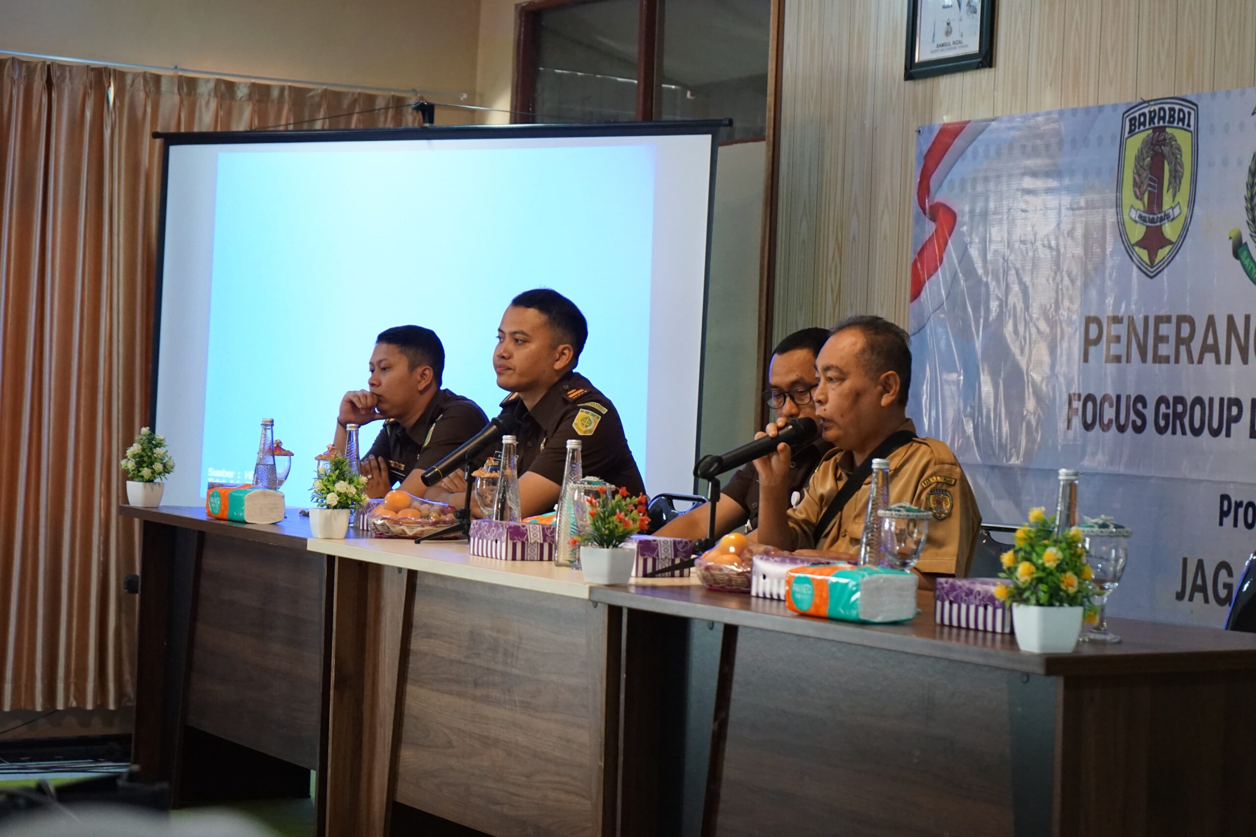 Kejari HST Dorong Desa Bebas Korupsi Lewat FGD Program Jaga Desa