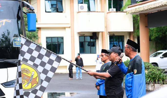86 Kafilah HST Diberangkatkan ke MTQ Kalsel, Diharapkan Ukir Prestasi dan Tebar Spirit Qur’ani