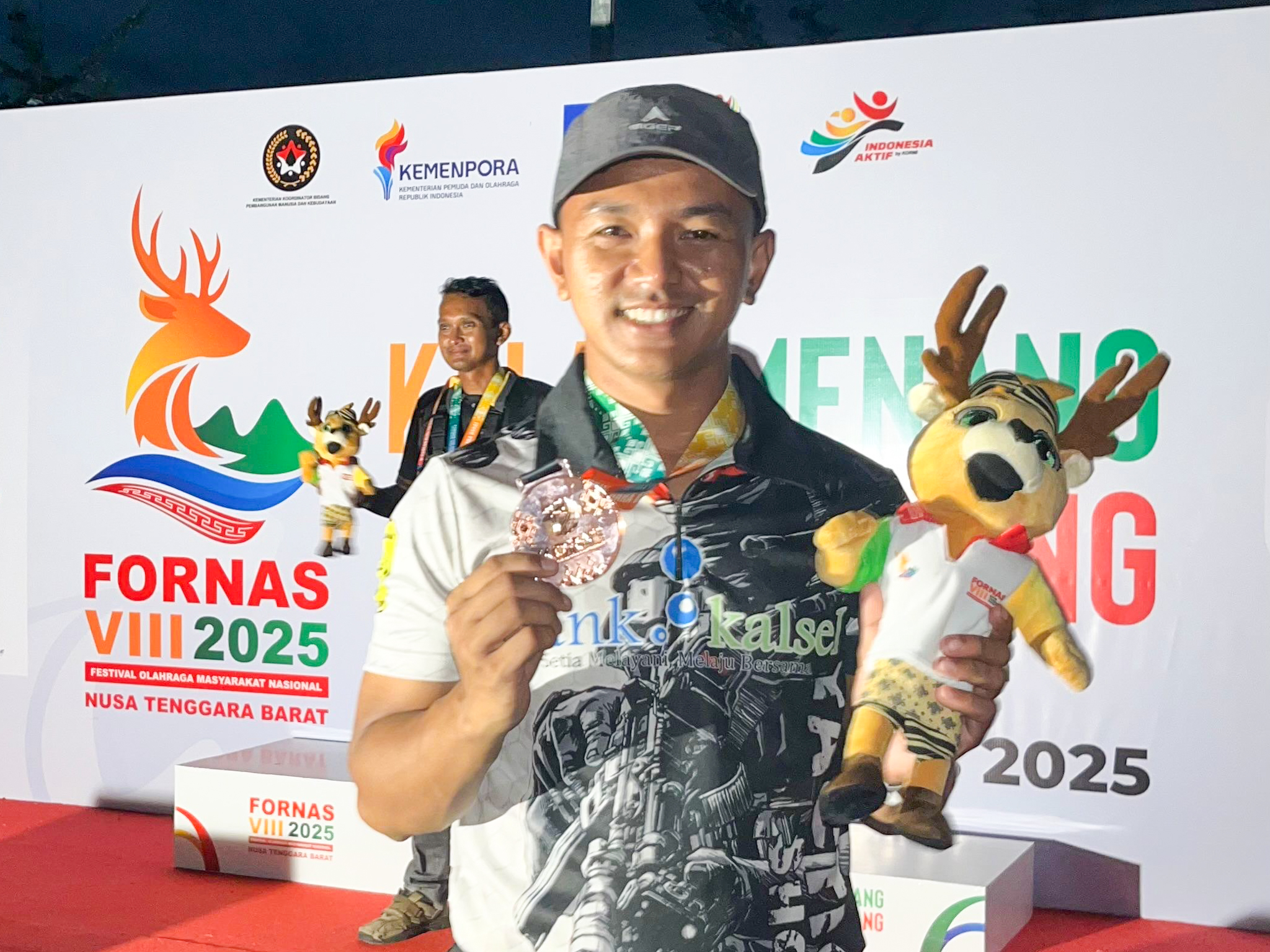 Ahmadi Wakili HST Raih Juara 3 KST Sniper Buddy FORNAS VIII NTB 2025