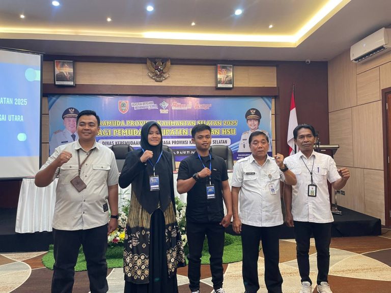 Pemuda HST dan HSU Didorong Melek Digital lewat Pelatihan Wiramuda Kalsel 2025