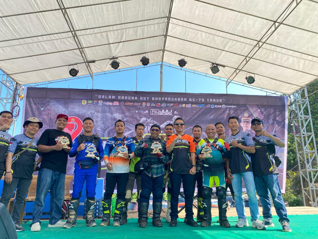 Trail Adventure “Explore Meratus #5” Meriahkan Hari Bhayangkara ke 79 di HST