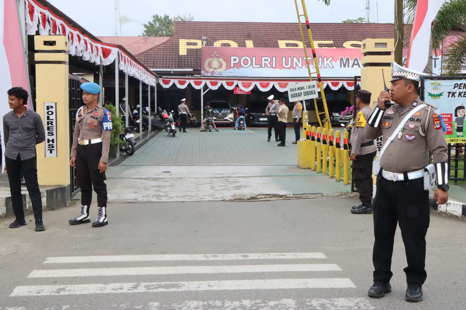 Minggu Pertama, 106 Pelanggar Terjaring Operasi Patuh Intan di HST, Tanpa Helm Jadi Pelanggaran Terbanyak