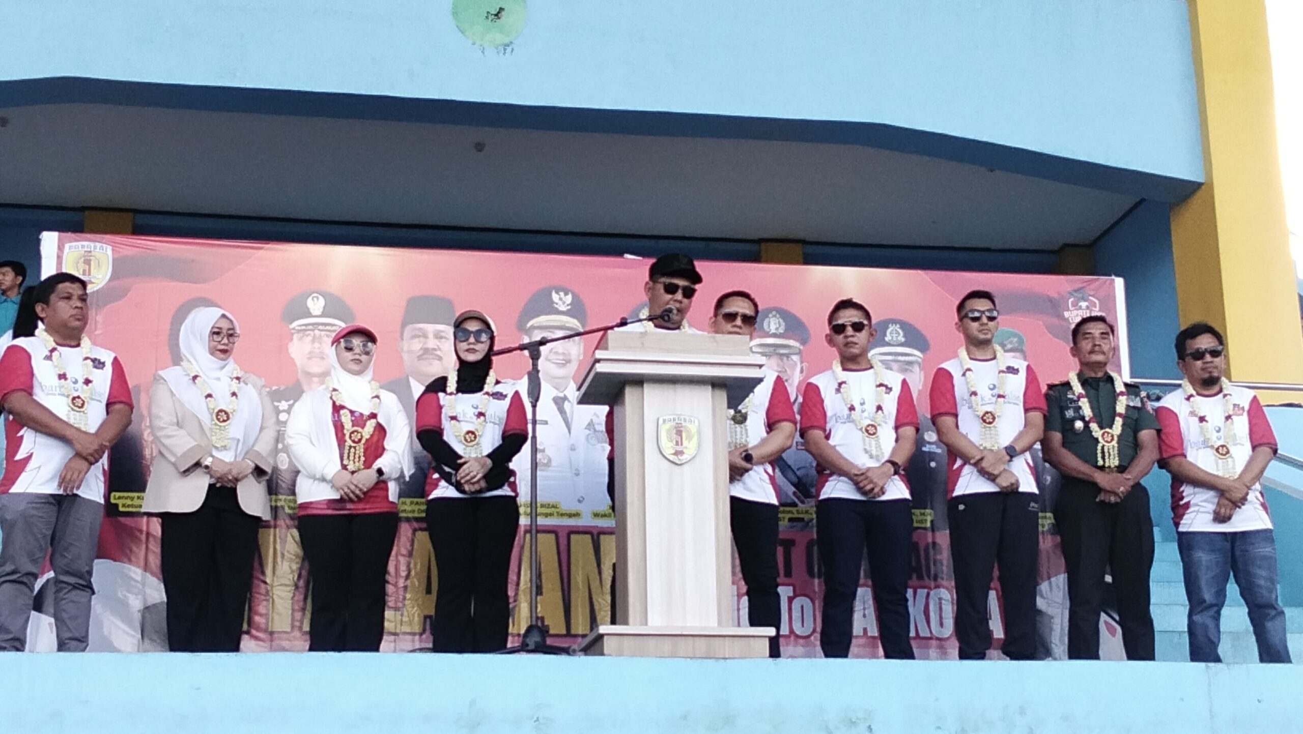 Diikuti 72 Tim, Bupati HST Buka Turnamen Sepak Bola Bupati HST Cup 2025