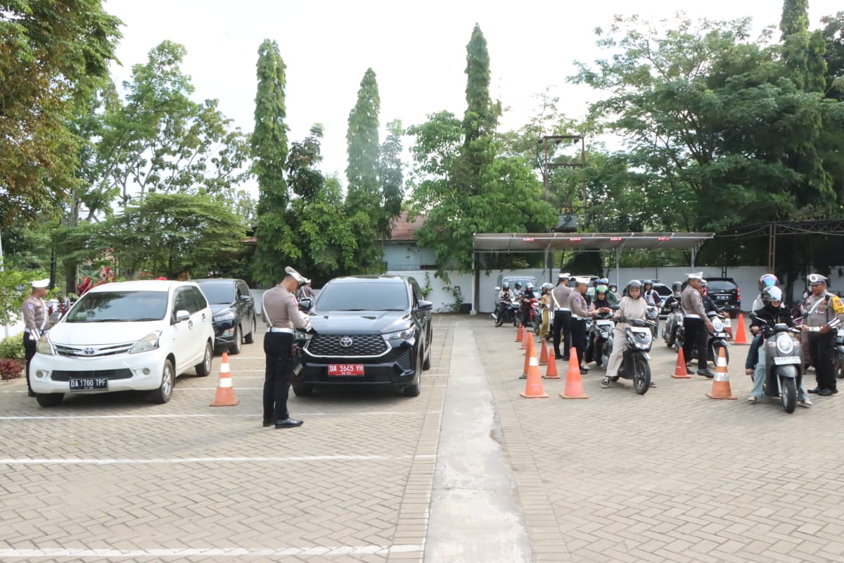 Ops Patuh Intan 2025 di HST: 428 Pelanggaran, Didominasi Pengendara Roda Dua Tanpa Helm