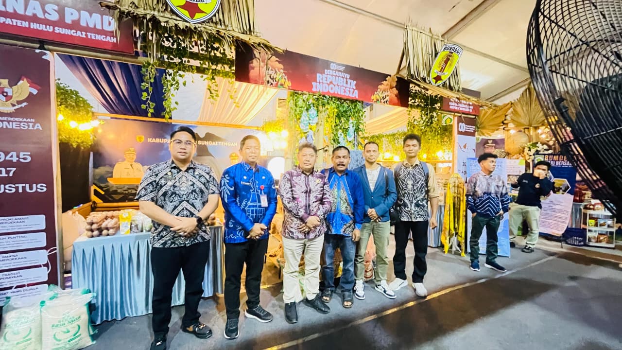 BUMDes Berprestasi HST Tampil di BUMDes Expo 2025 Hari Jadi Ke – 75 Provinsi Kalsel