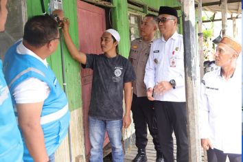 Peresmian di Desa Kersik Putih, Pemkab Tanah Bumbu Apresiasi Program LUTD PLN