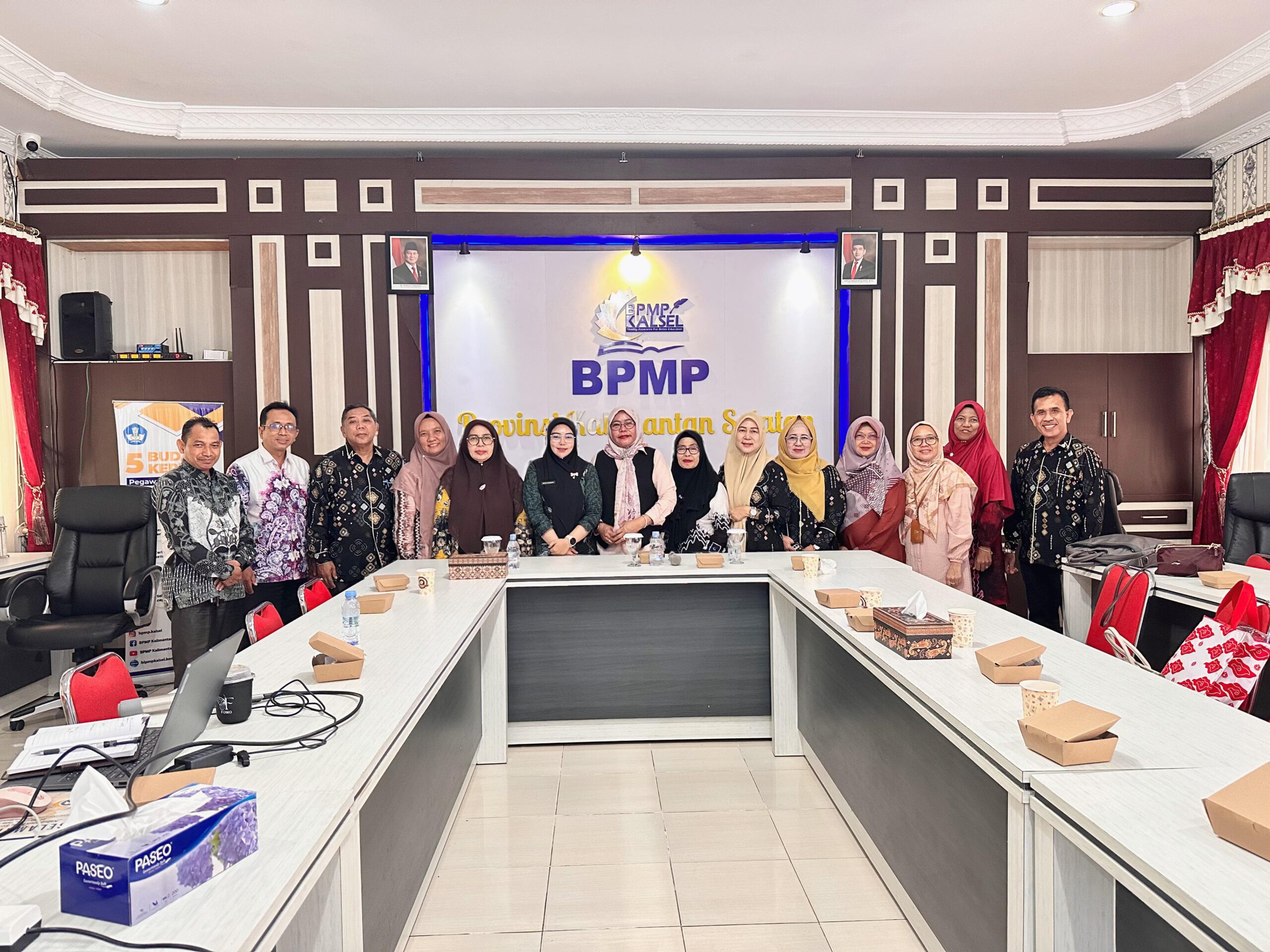 Audiensi ke BPMP Kalsel, Pansel Pastikan Seleksi Calon Pengurus Dewan Pendidikan HST Berkualitas