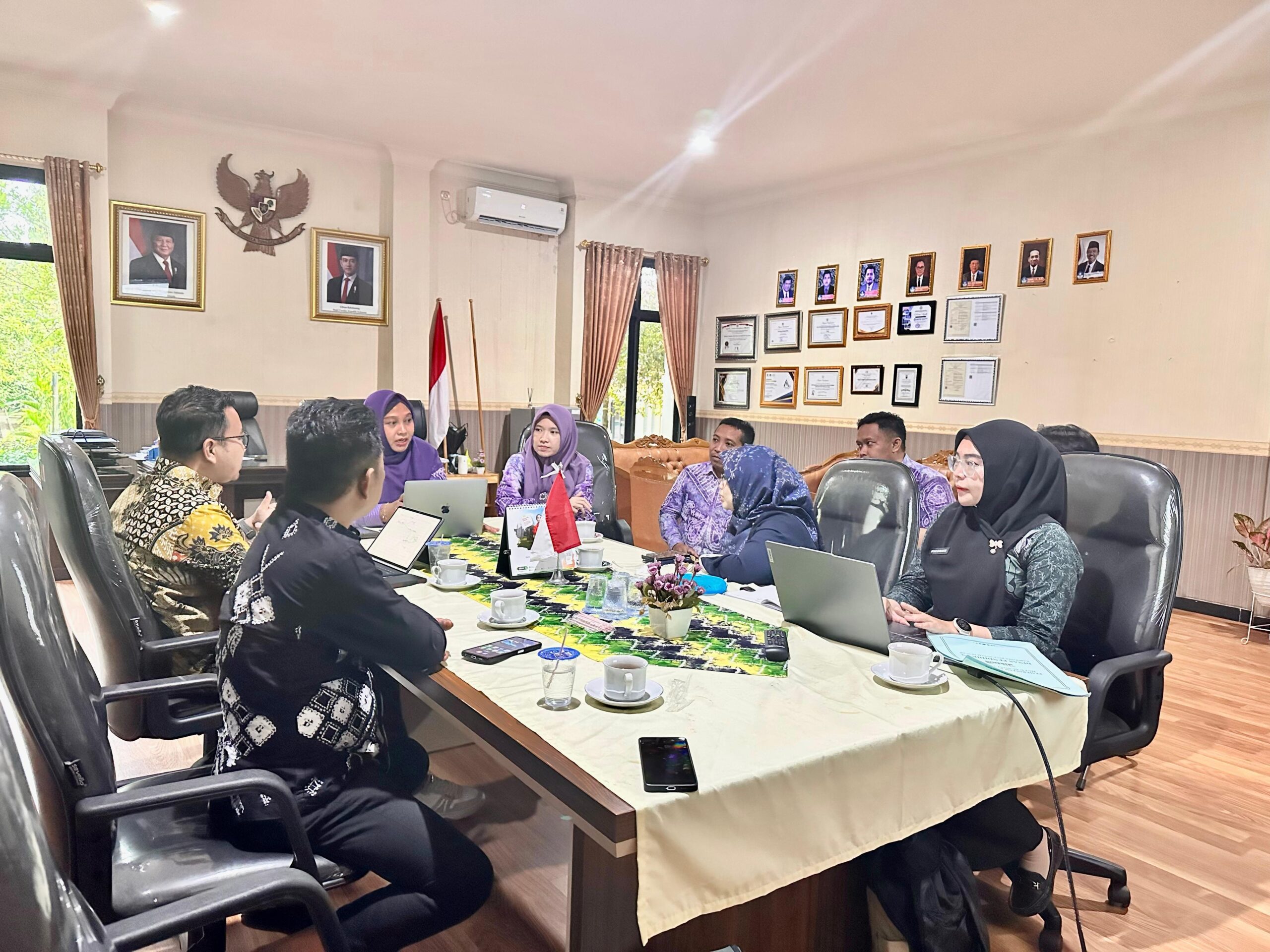 Disdik HST Jalin Sinergi dengan BGTK Kalsel, Dukung Transformasi Kepemimpinan Sekolah Berbasis Digital