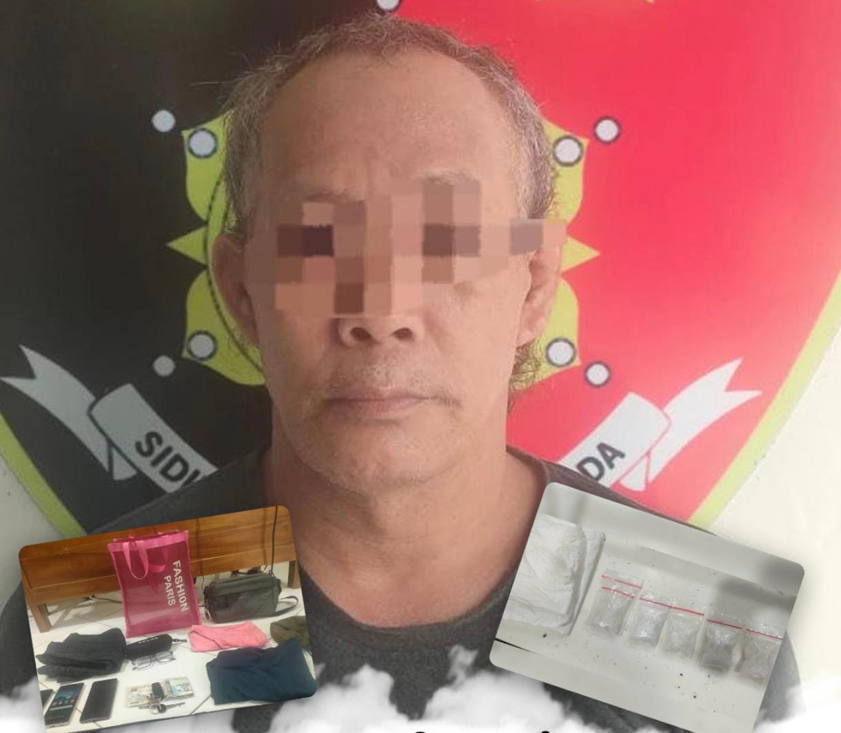 Naik Travel dari Barabai ke Kaltim, Seorang Penumpang Diamankan Bawa Sabu Seberat 24,92 Gram