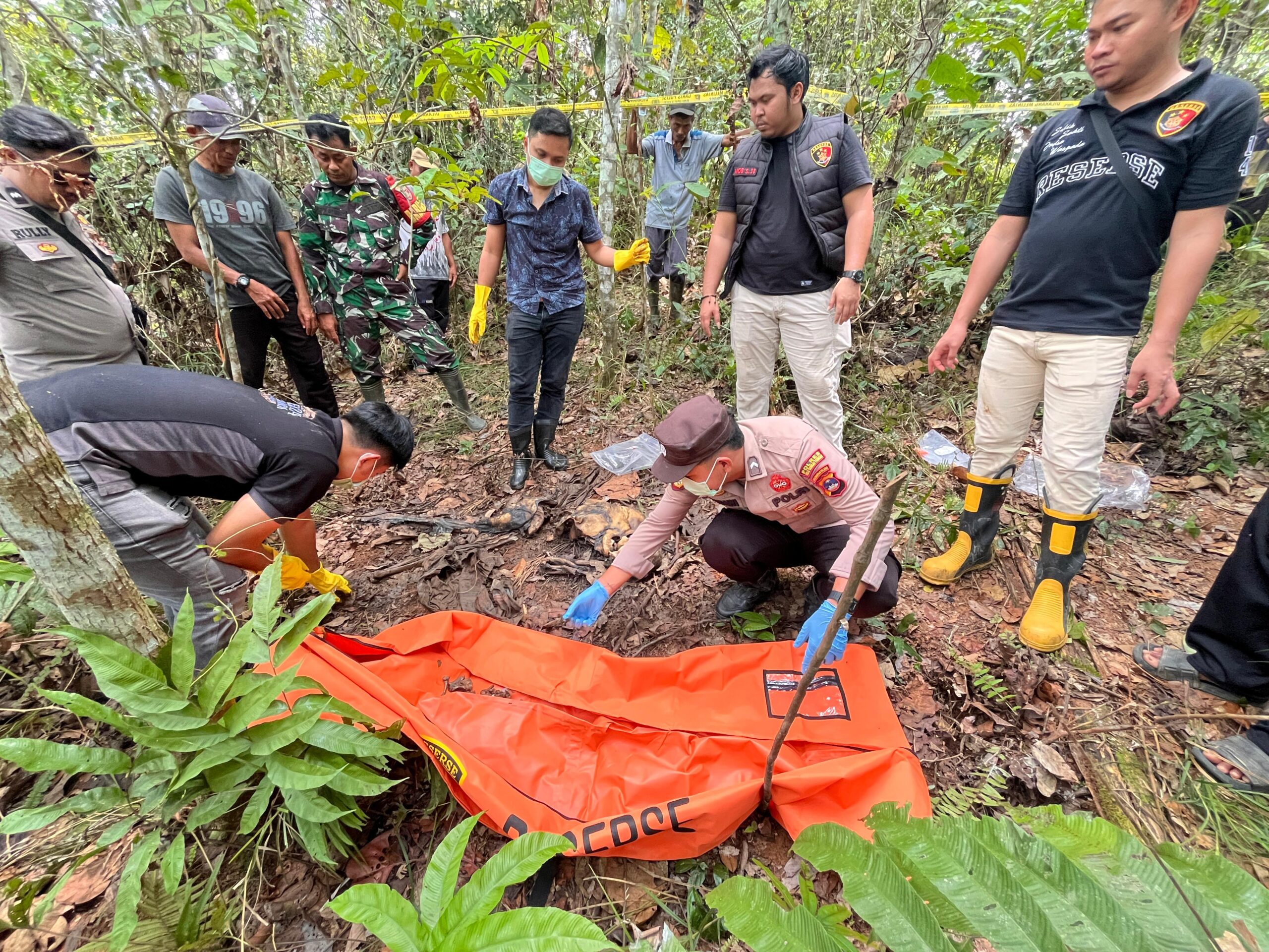 Kerangka Lansia Wawai Gardu Ditemukan di Hutan, Diduga Kelaparan dan ODGJ