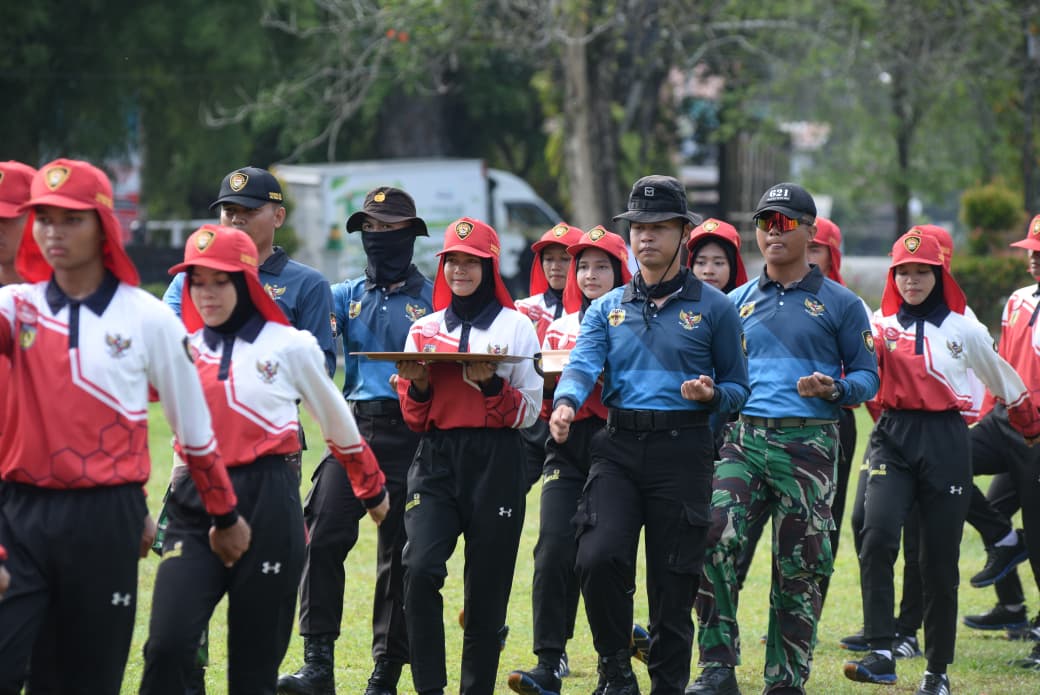 Puluhan Pelajar SMA di HST Ikuti Latihan Intensif Paskibraka HUT RI Ke-80