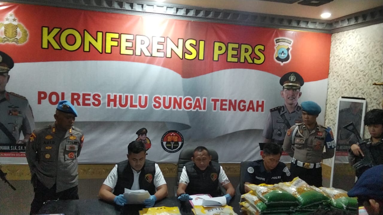 Polres HST Ungkap Kasus Pengemasan Ulang Beras Bulog, Sempat Berjalan 6 Bulan