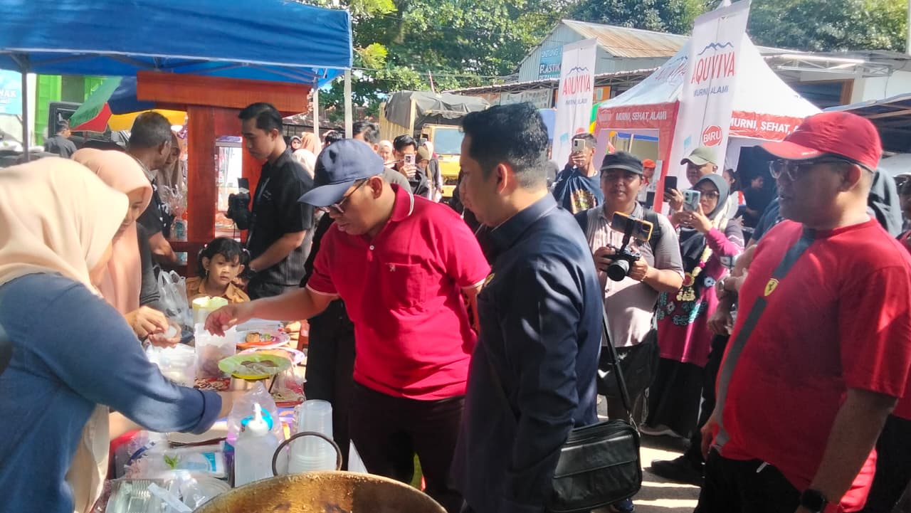 Resmikan Car Free Day, Wabup HST Ajak Warga Hidup Sehat dan Dukung UMKM Lokal