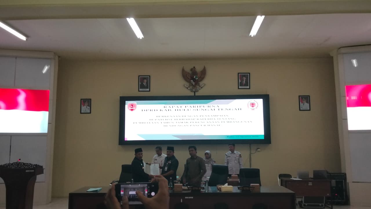 Pembangunan Bendungan Pancur Hanau Butuh Rp30 Miliar, Bupati HST Ajukan Raperda Tahun Jamak