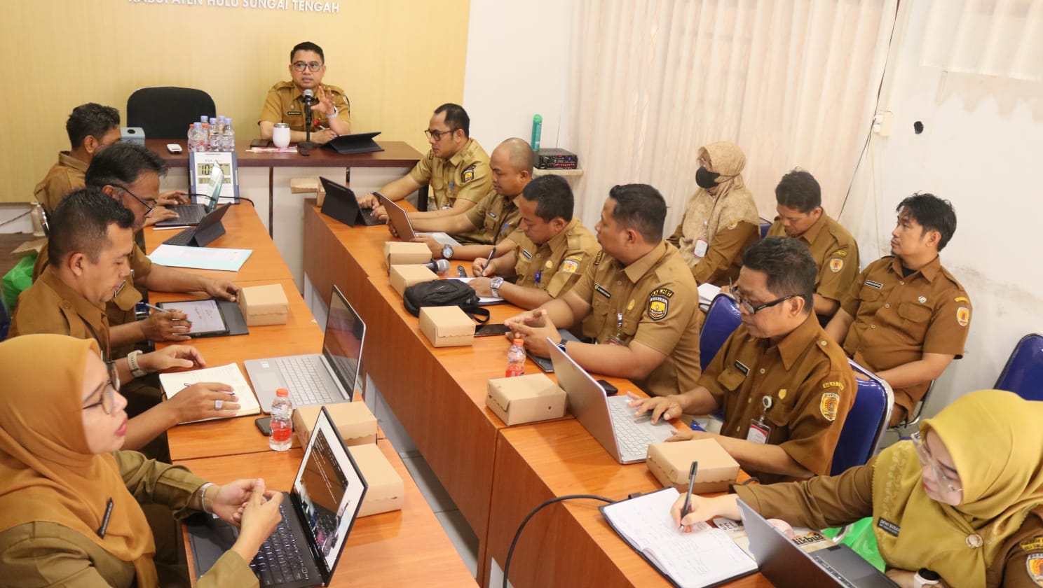 Disdik HST Rakor Rencana Kegitan Tahun 2026 dan Susun Pohon Kinerja