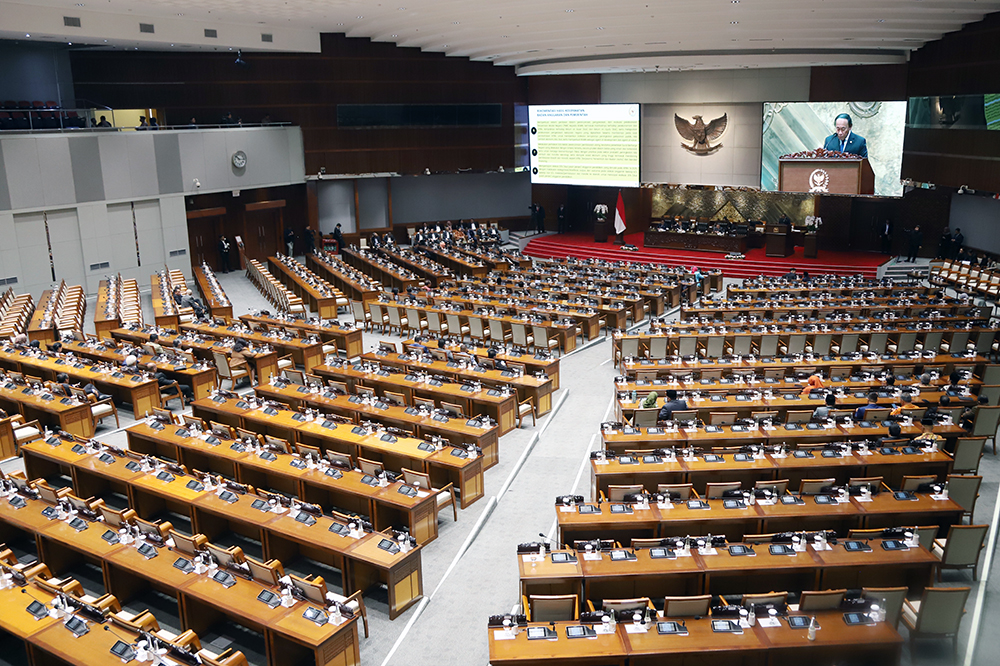 Gedung DPR Mencekam, RUU Penyiaran Jadi Sorotan di Rapat Kilat Komisi I