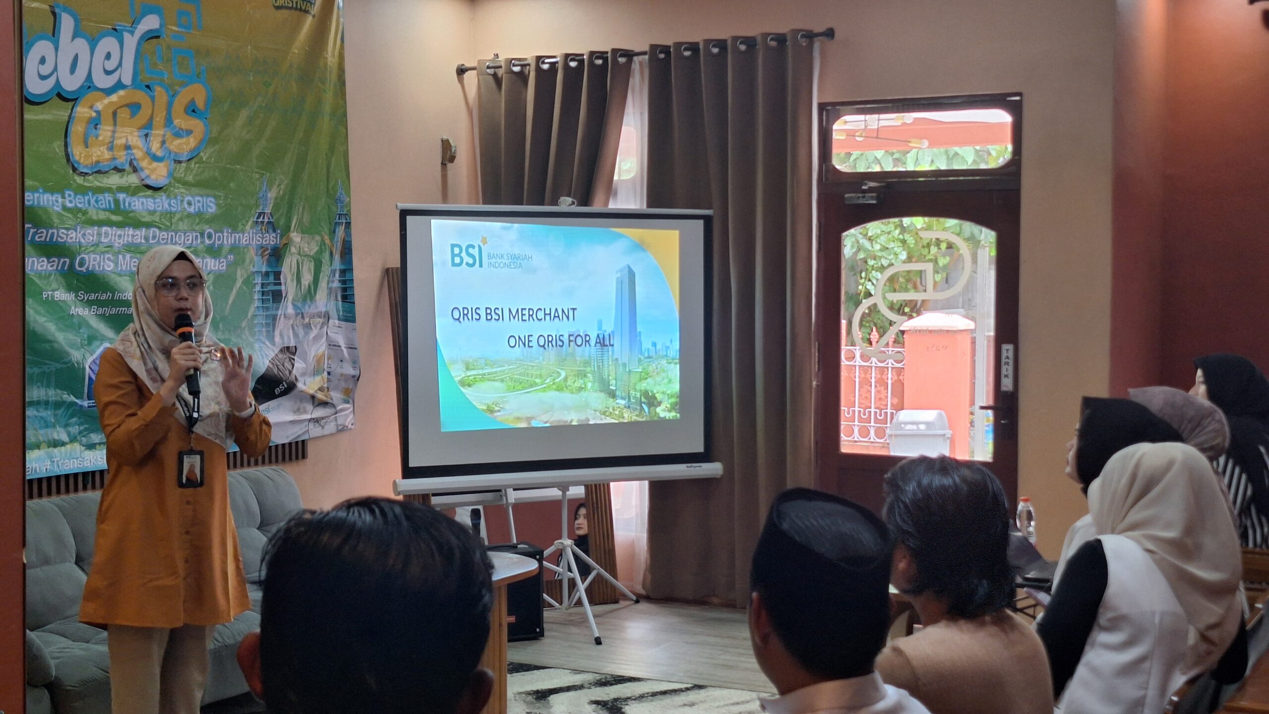 BSI KCP Barabai Gelar QRIS Gathering, Dorong Merchant Gunakan Transaksi Non-Tunai