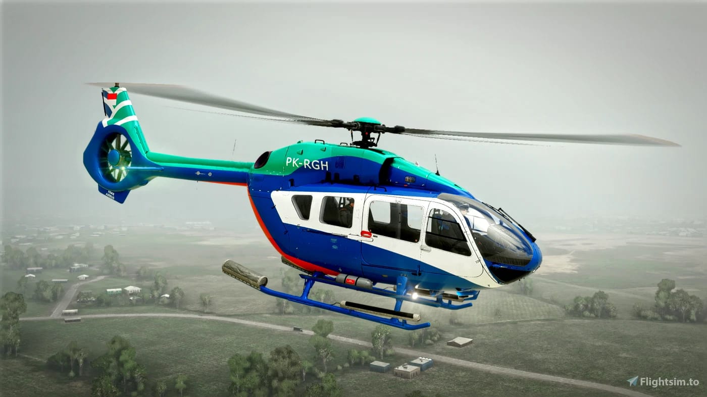 Helikopter PK-RGH Dikabarkan Hilang Kontak di Mantewe Tanah Bumbu