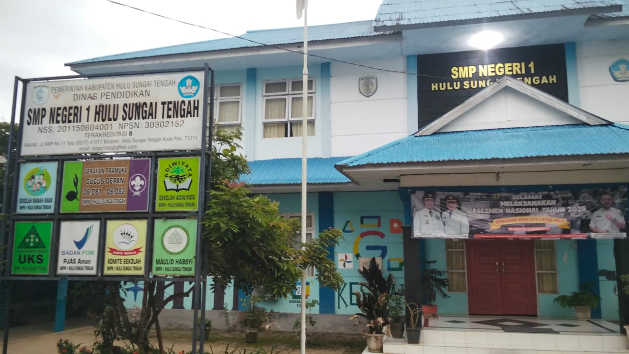 SMPN 1 HST Raih Predikat Sekolah Rujukan Google, Masuk Tiga Besar Nasional